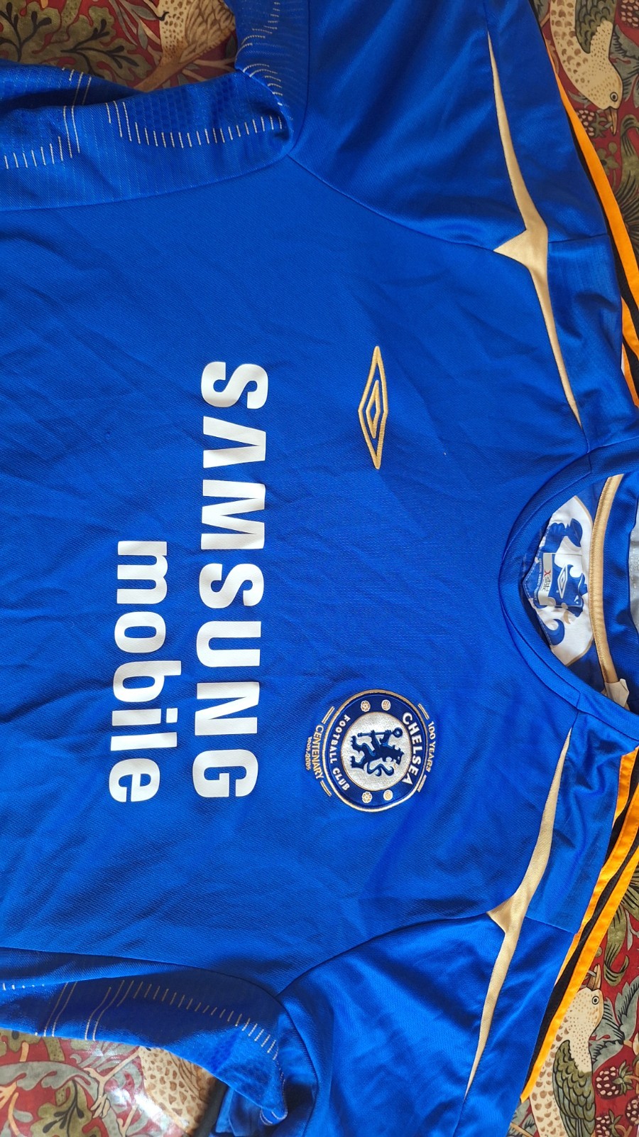 Chelsea shirts 4 xl  one large for sale on Ebay