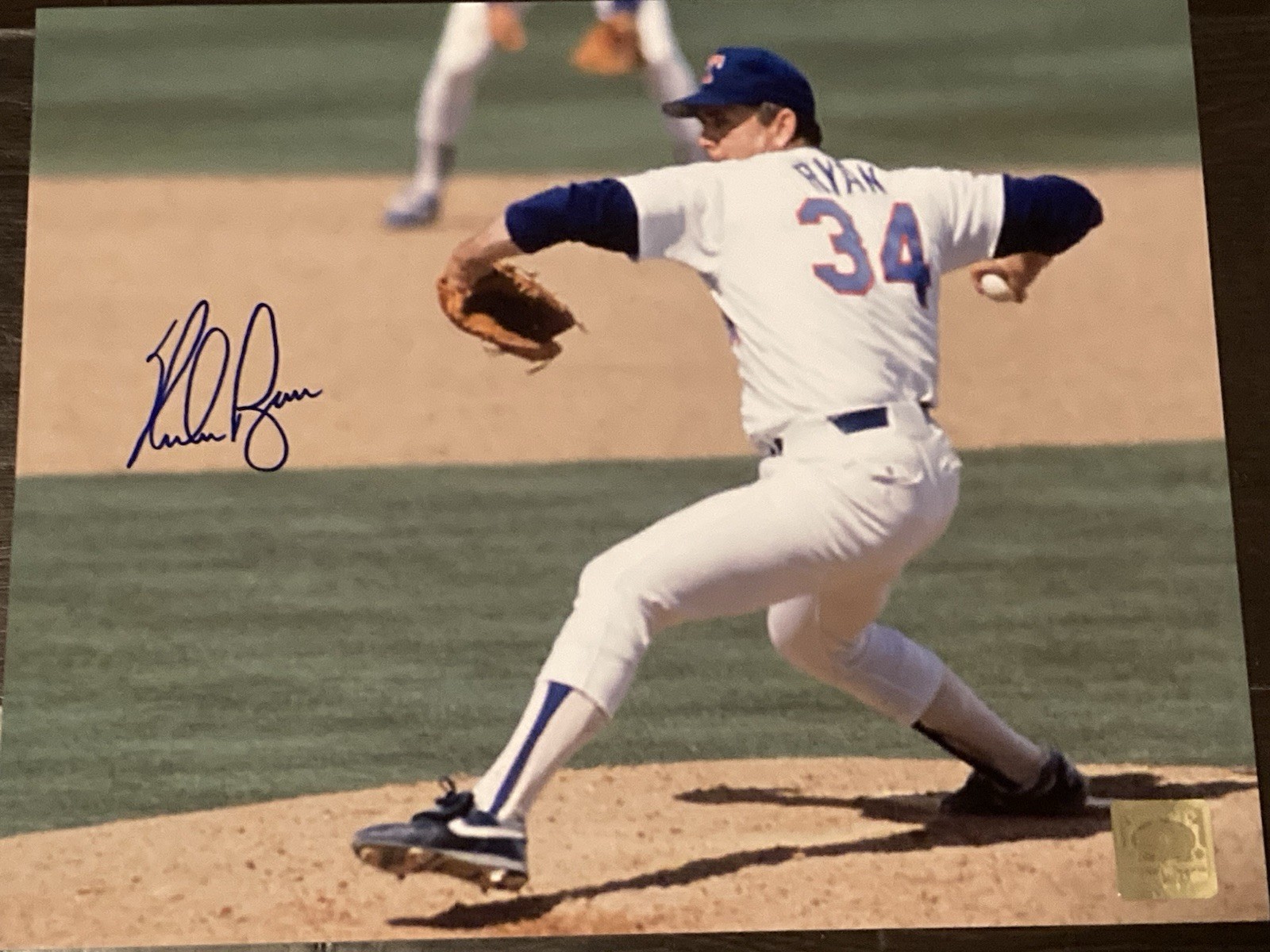 Nolan Ryan Autographed “Rangers” Signed 8x10 Photo.HOF.  COA for sale on Ebay