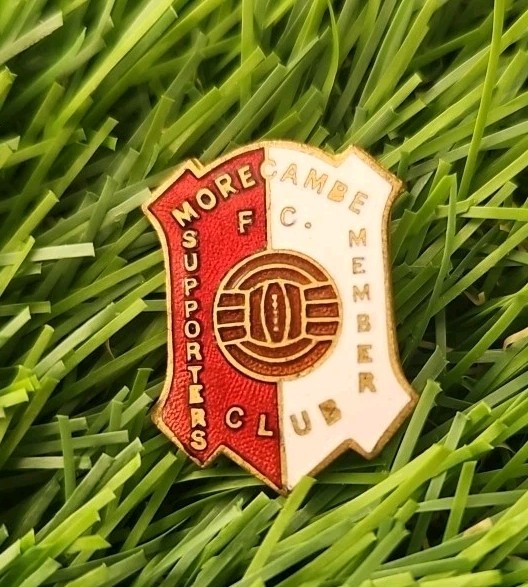 Morecambe Fc Supporters Member Club Badge for sale on Ebay