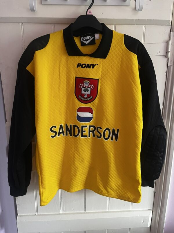 SOUTHAMPTON 1995/1997 GOALKEEPER FOOTBALL SHIRT JERSEY PONY SIZE L (42-44) for sale on Ebay