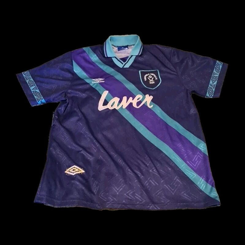 UMBRO Sheffield United football shirt large for sale on Ebay