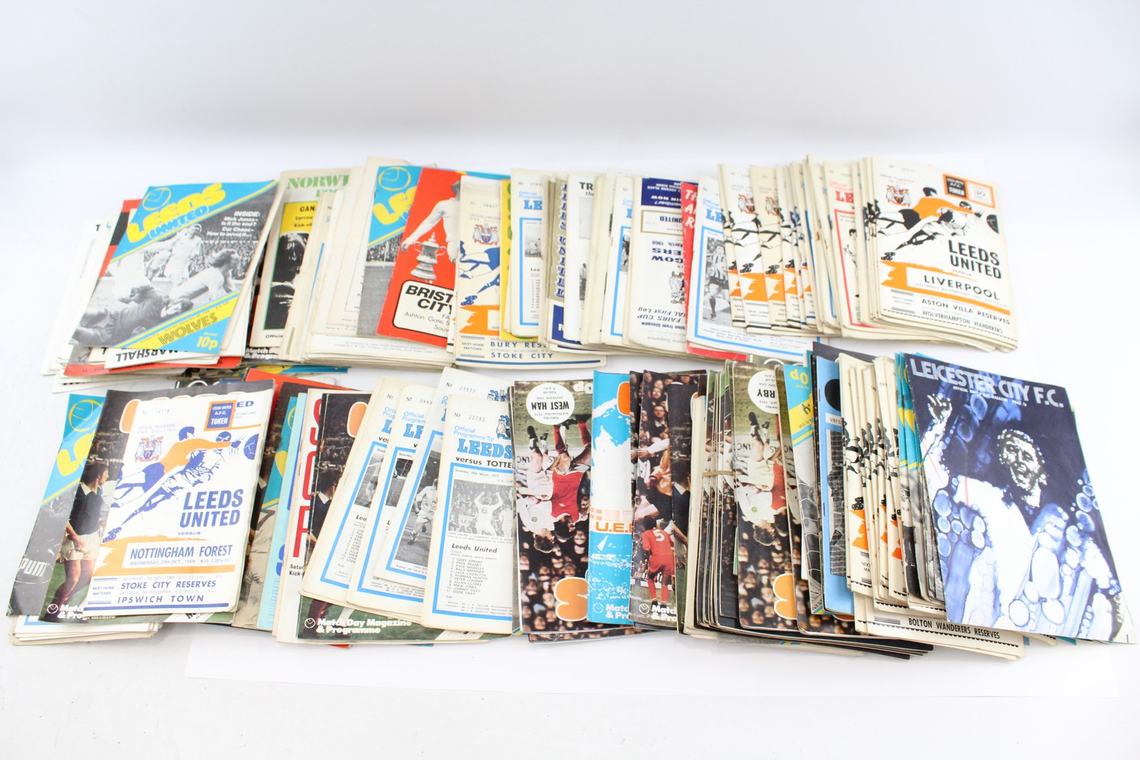 Football Magazines Paper Epherera Vintage Leeds United Job Lot  for sale on Ebay