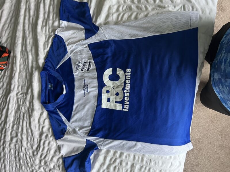 birmingham city football shirt large for sale on Ebay