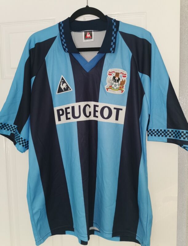 1996/1997 Coventry City Home Shirt By Le Coq Sportif Size XXL (46-48” Chest) for sale on Ebay