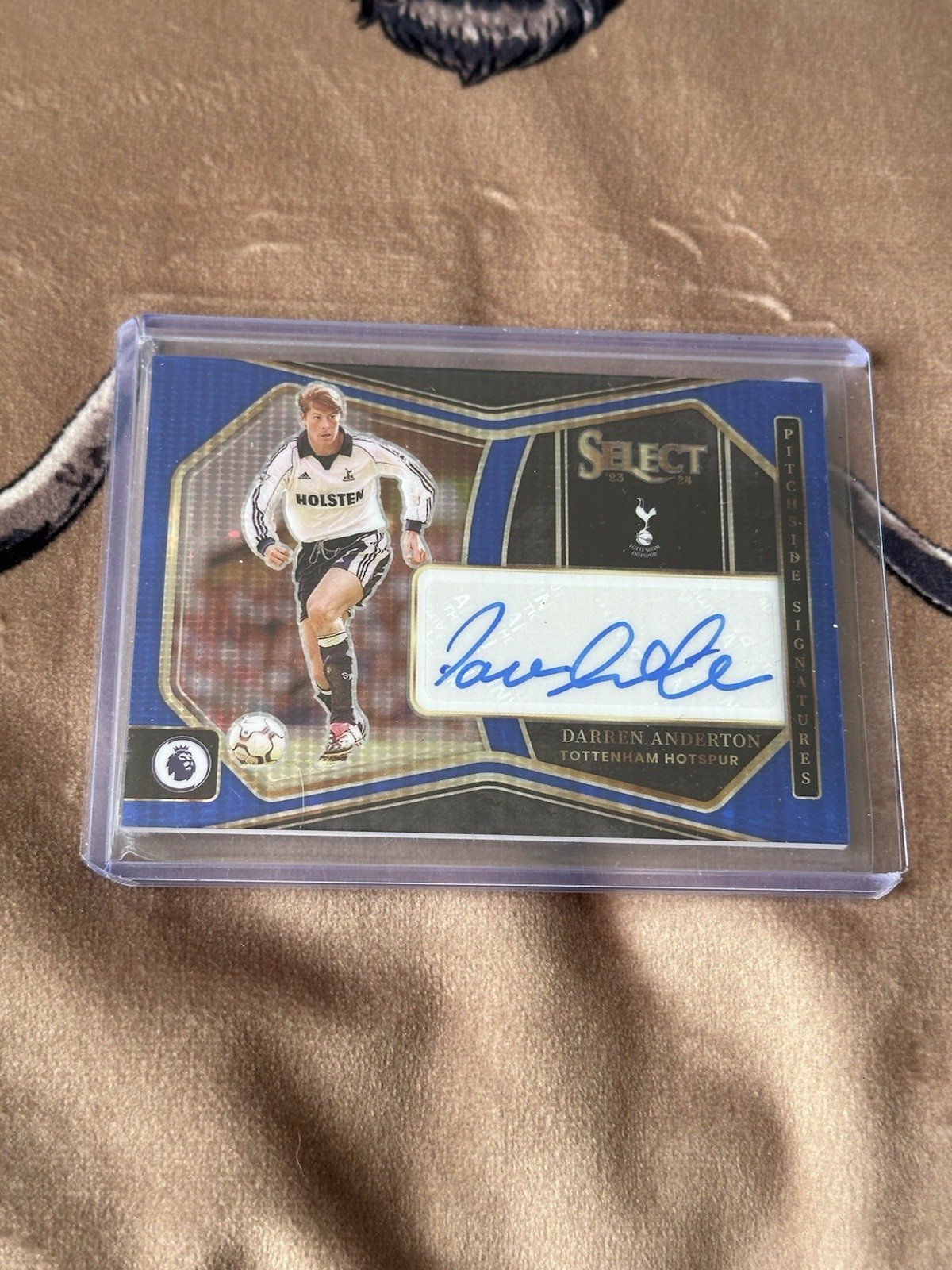 Darren Anderton Auto 23-24 Panini Select Tottenham Hotspur for sale on Ebay