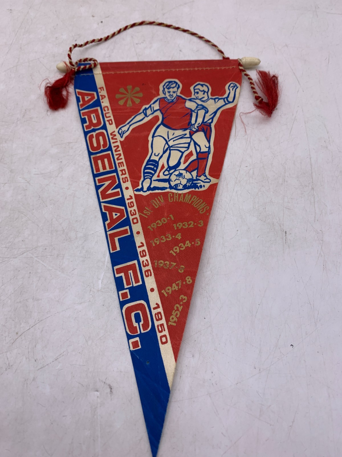 VINTAGE Millar Pennants Arsenal FC Pre-1970s Football Pennant for sale on Ebay