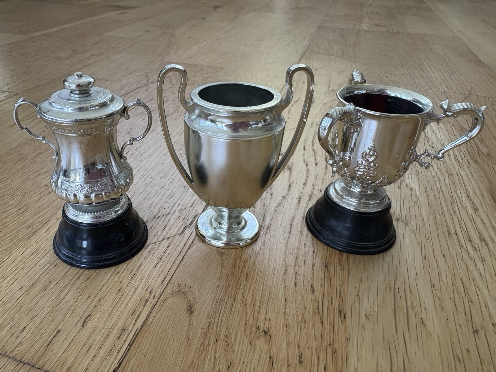 Subbuteo Trophies Cups x 3 Table Top Football Soccer Game Rare Memorabilia Toy for sale on Ebay