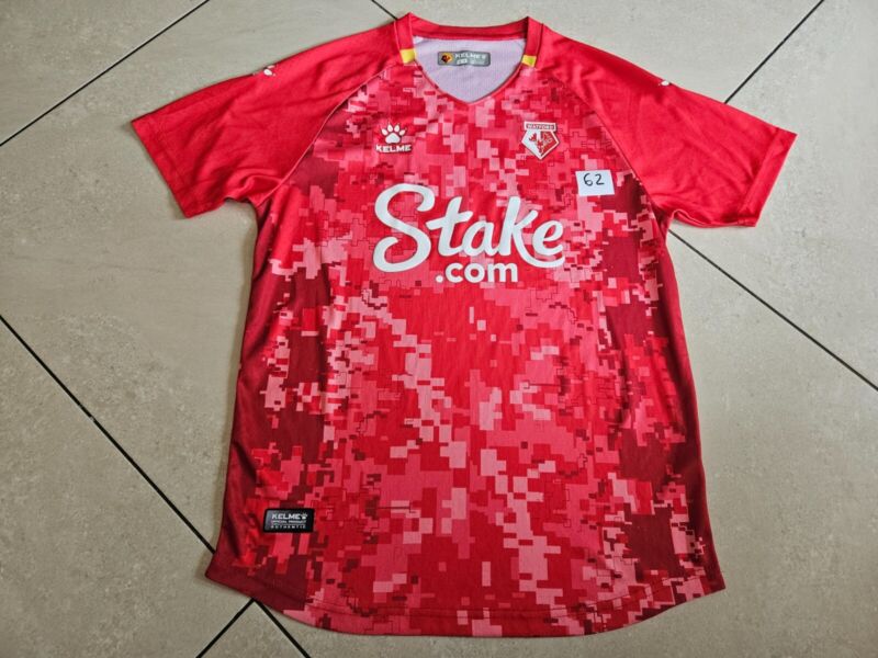 Mens Kelme Watford (The Hornets) Football Shirt Size M for sale on Ebay