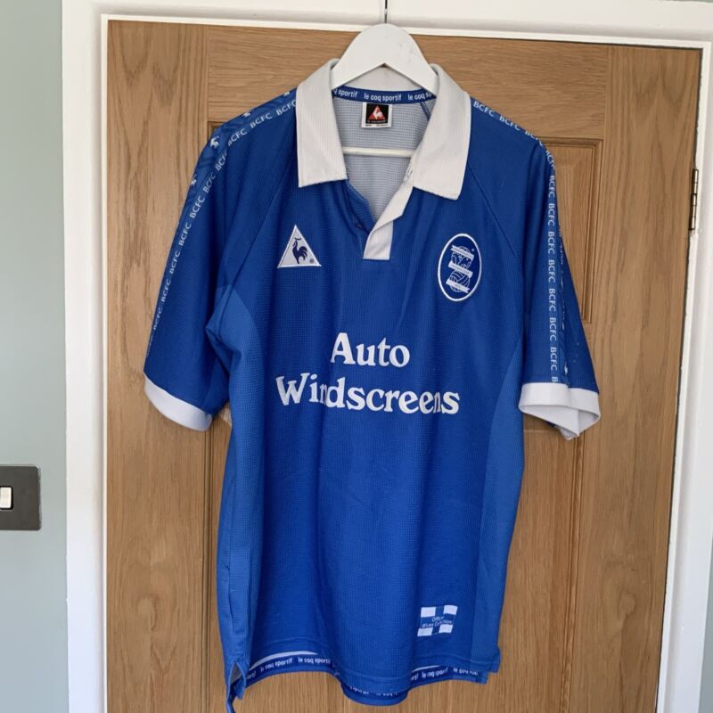 Birmingham City Retro football shirt medium for sale on Ebay