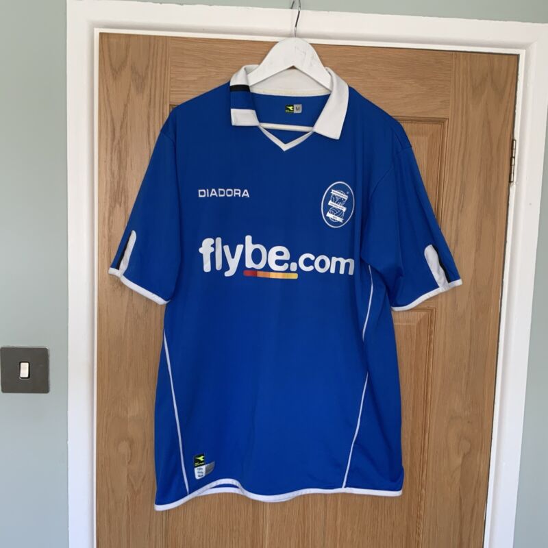 Birmingham City Retro football shirt medium for sale on Ebay