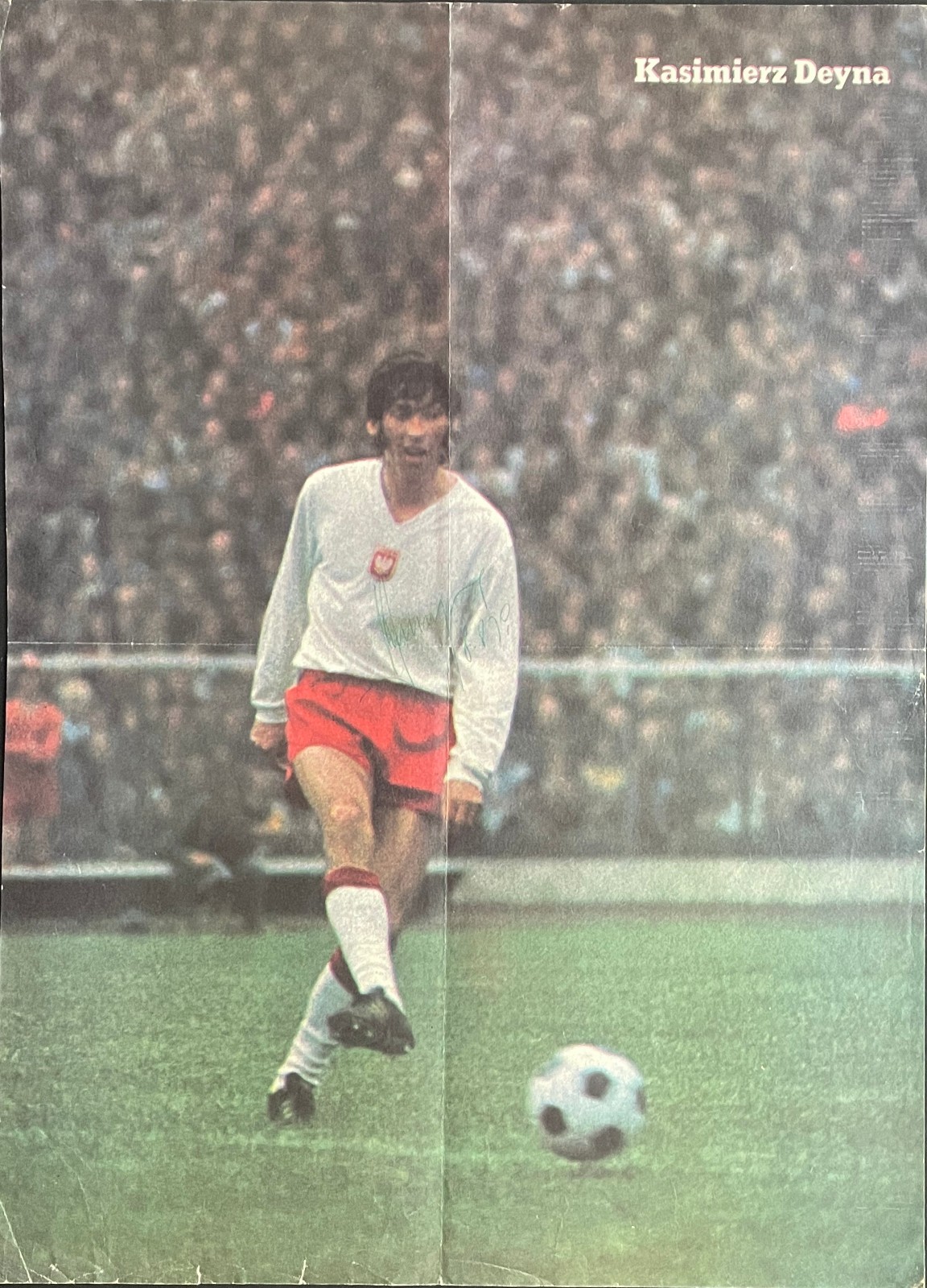 Kasimierz Deyna (RIP) Signed Poland Midfielder Magazine Picture Autograph COA for sale on Ebay