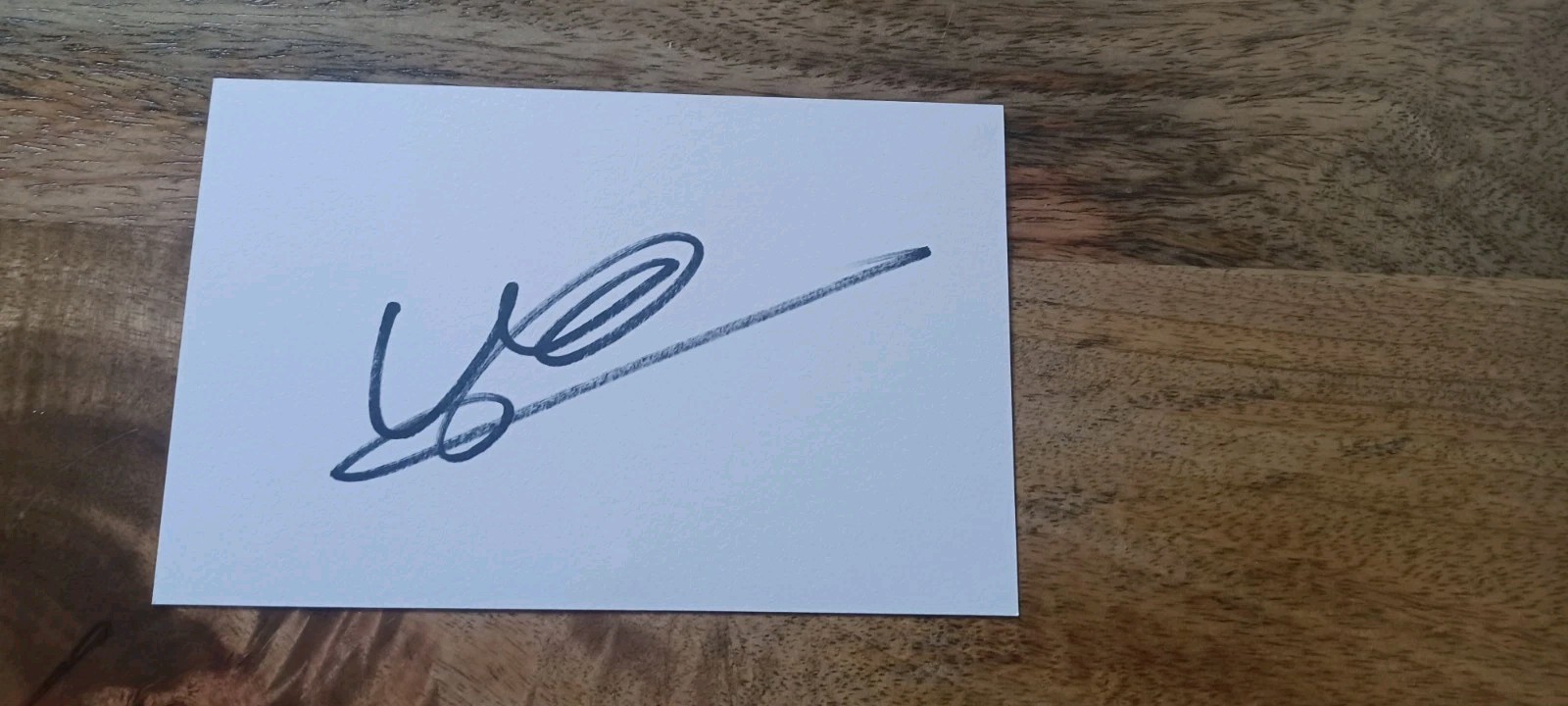 WESLEY FOFANA  - CHELSEA - HAND  SIGNED WHITE CARD for sale on Ebay