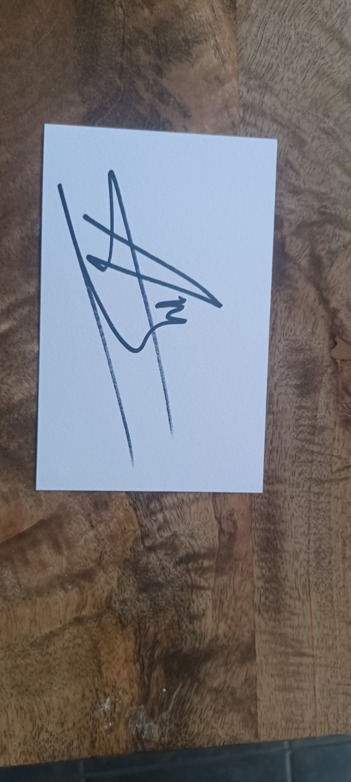 DAVID FOFANA  - CHELSEA - HAND  SIGNED WHITE CARD for sale on Ebay