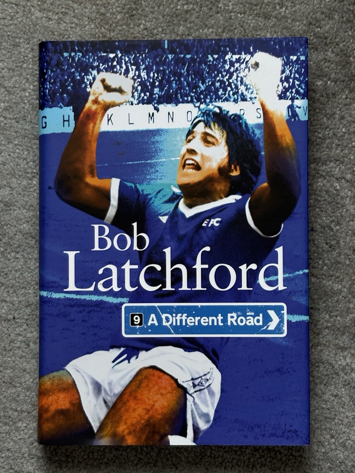 Everton England Birmingham Swansea Football Bob Latchford Signed Hardback Book for sale on Ebay