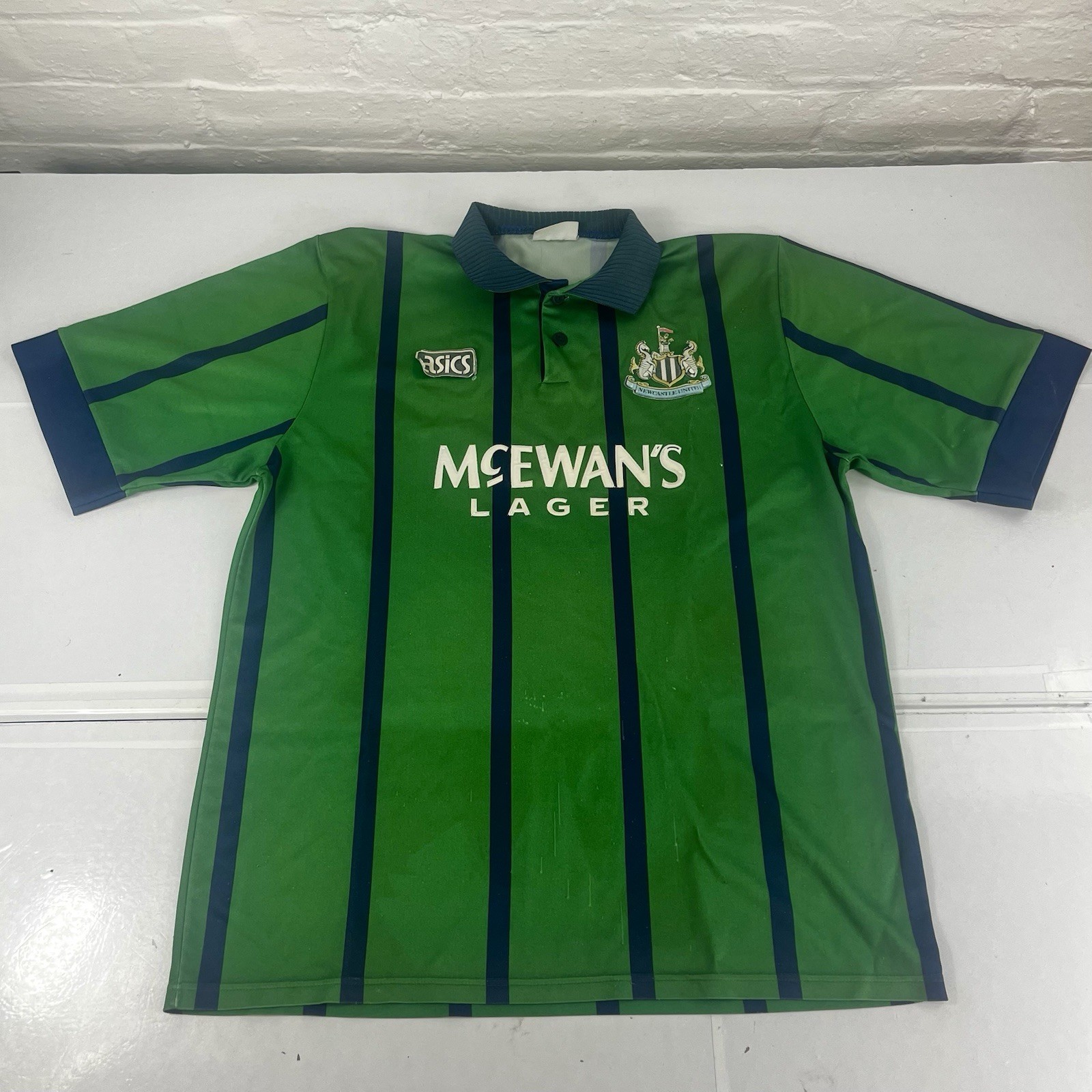 1994-95 Newcastle Asics Third Shirt XL - Satisfactory Condition *RARE* #232 for sale on Ebay