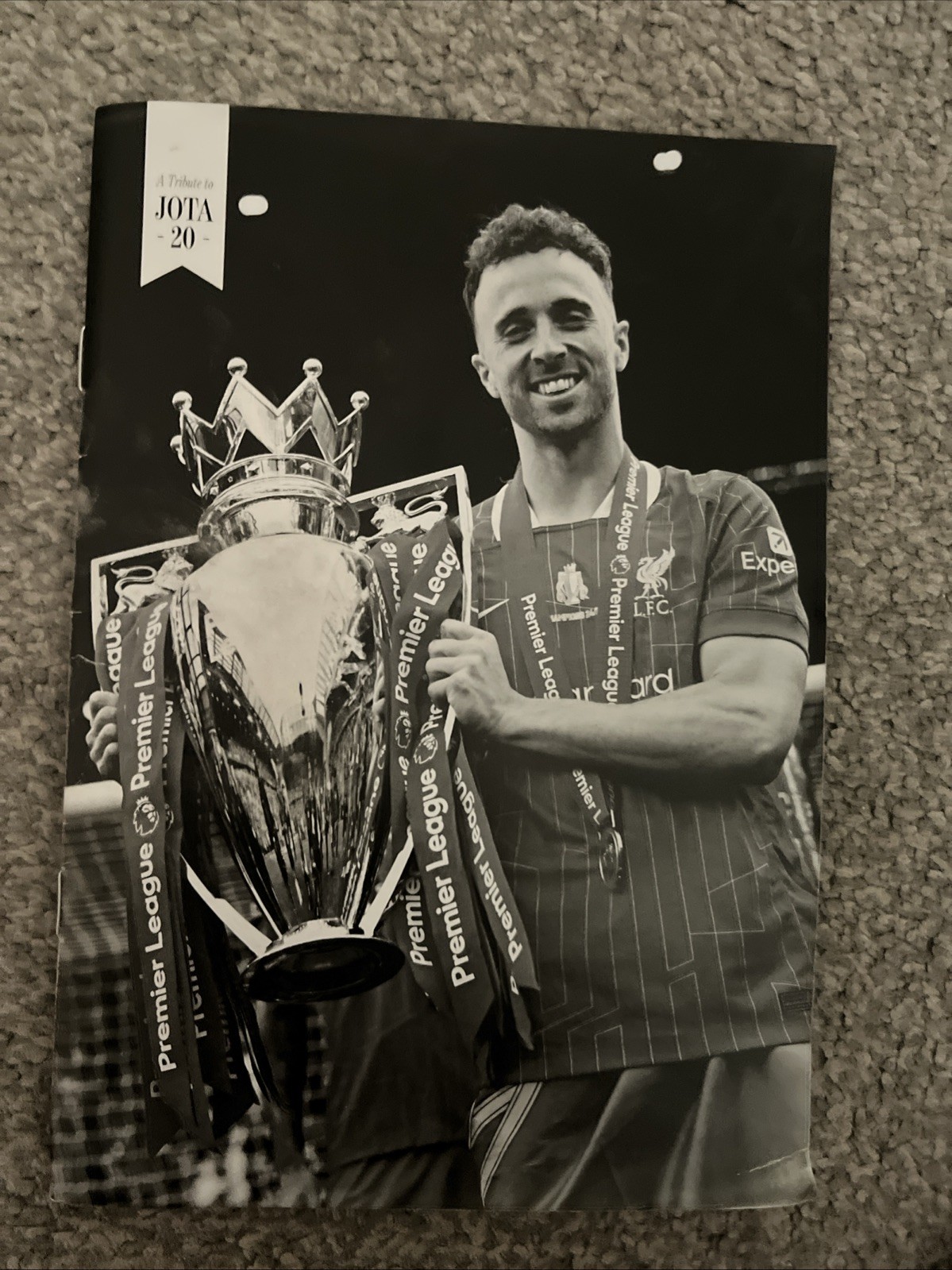 Diogo Jota memorial matchday programme Liverpool vs PNE for sale on Ebay