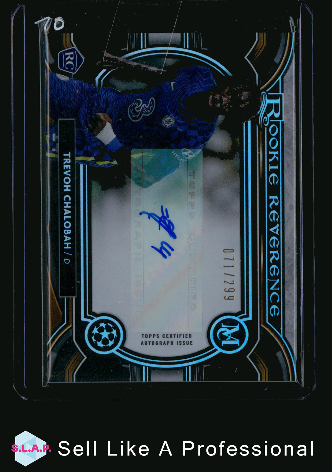 TREVOH CHALOBAH TOPPS 071/299 2022 ROOKIE REVERENCE UCL CHELSEA FC ENG AUTO RC for sale on Ebay
