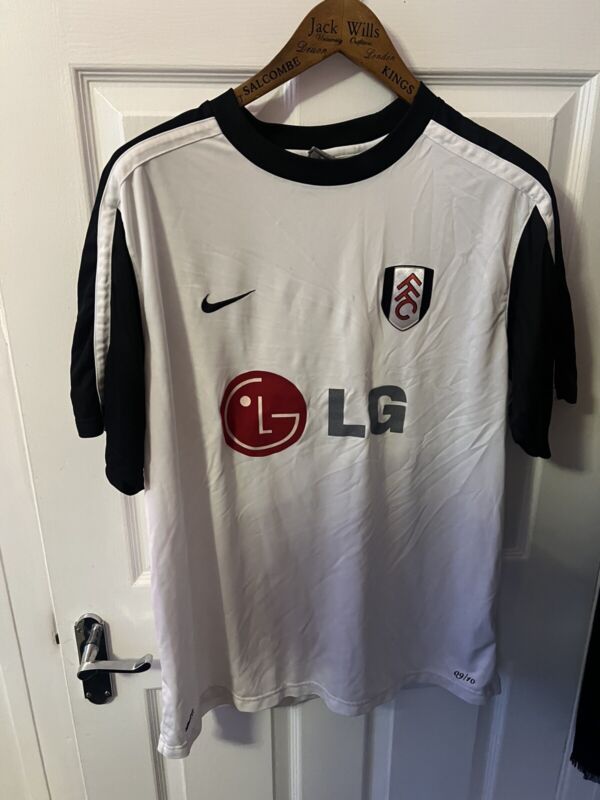 Nike Fulham FC 2009-10 Home Shirt XL  Europa League Final Season for sale on Ebay