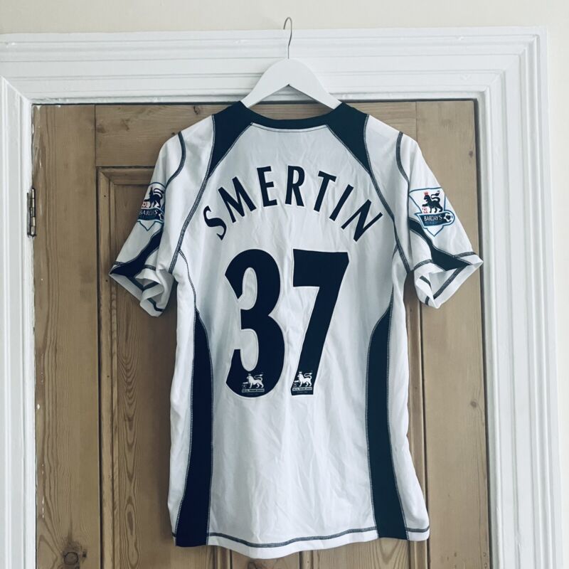 Rare Fulham FC Match Worn Home Shirt 2006/2007 Alexei Smertin #37 Airness! for sale on Ebay