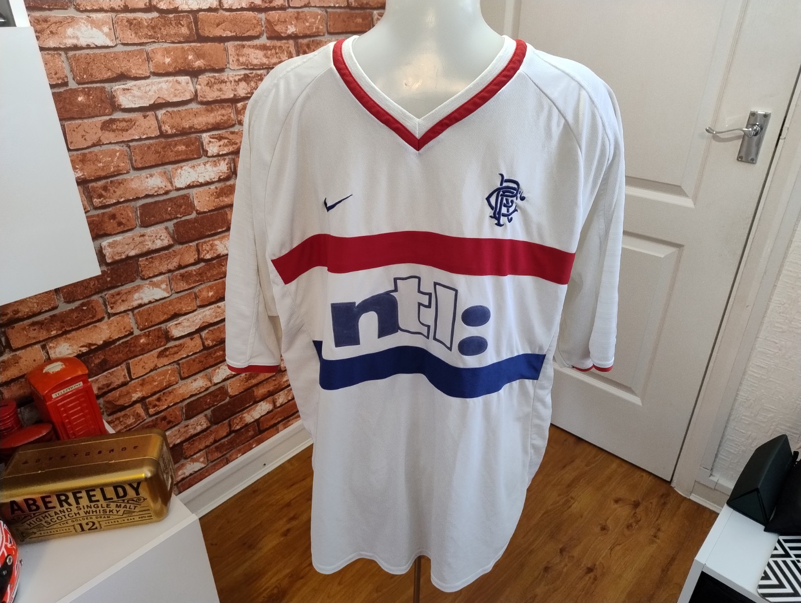 GLASGOW RANGERS FOOTBALL CLUB SHIRT for sale on Ebay