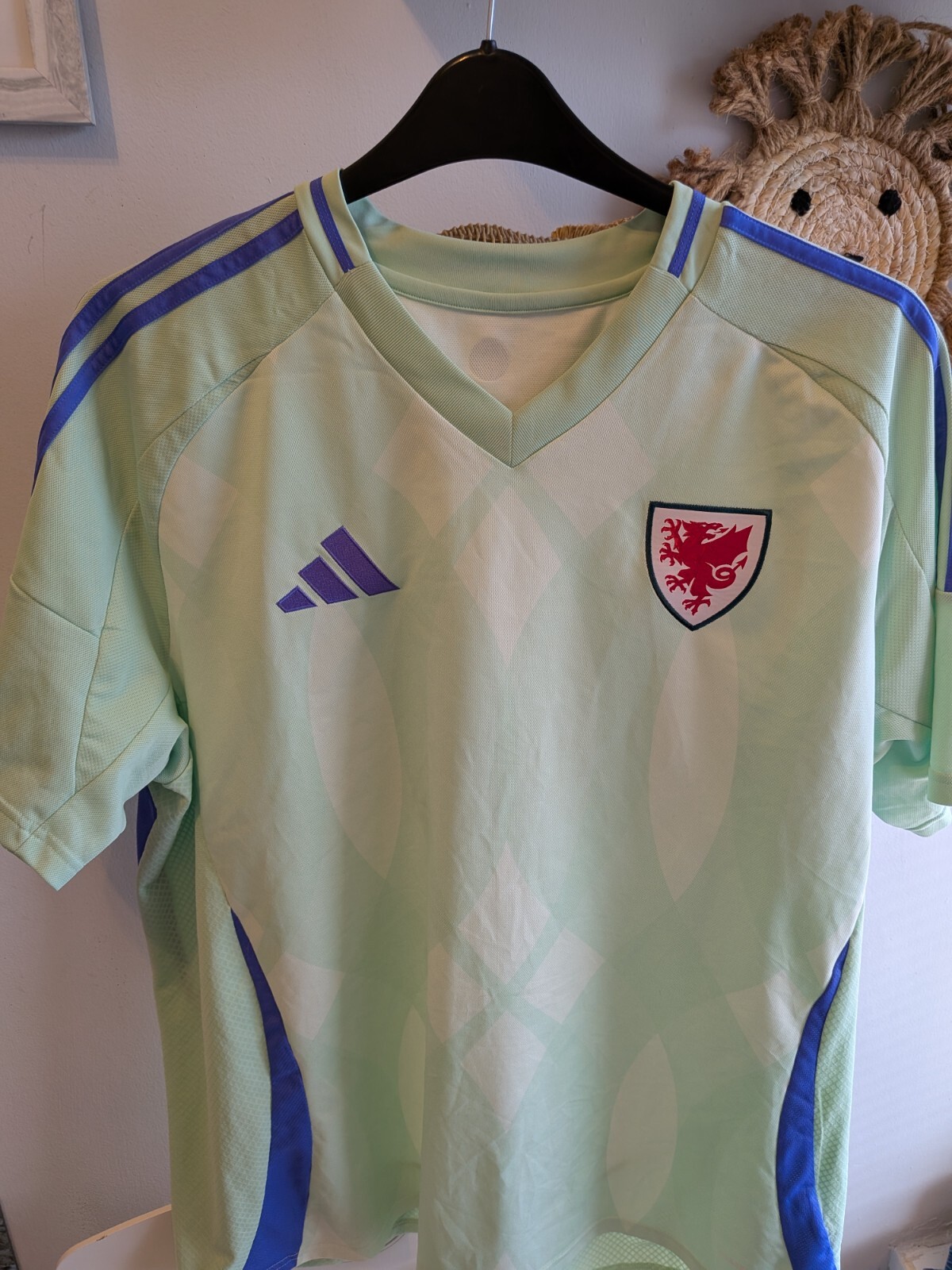 Wales WEC football shirt xxl for sale on Ebay