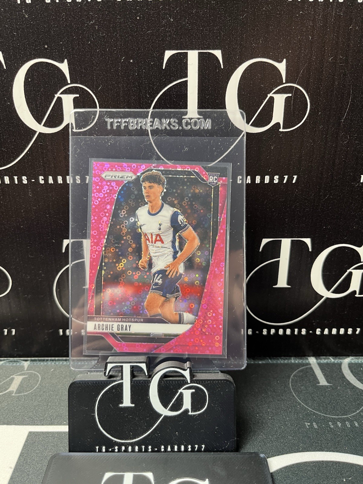 2024/25 Panini Prizm EPL Breakaway Pink /149 Archie Gray RC Tottenham for sale on Ebay