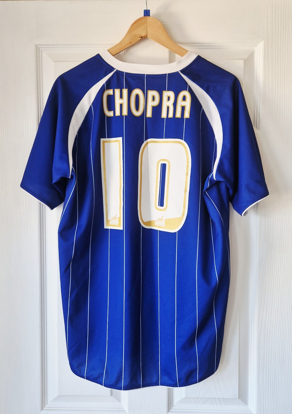 IPSWICH TOWN RARE HOME FOOTBALL SHIRT JERSEY  2011/12 - ADULT LARGE  - CHOPRA for sale on Ebay