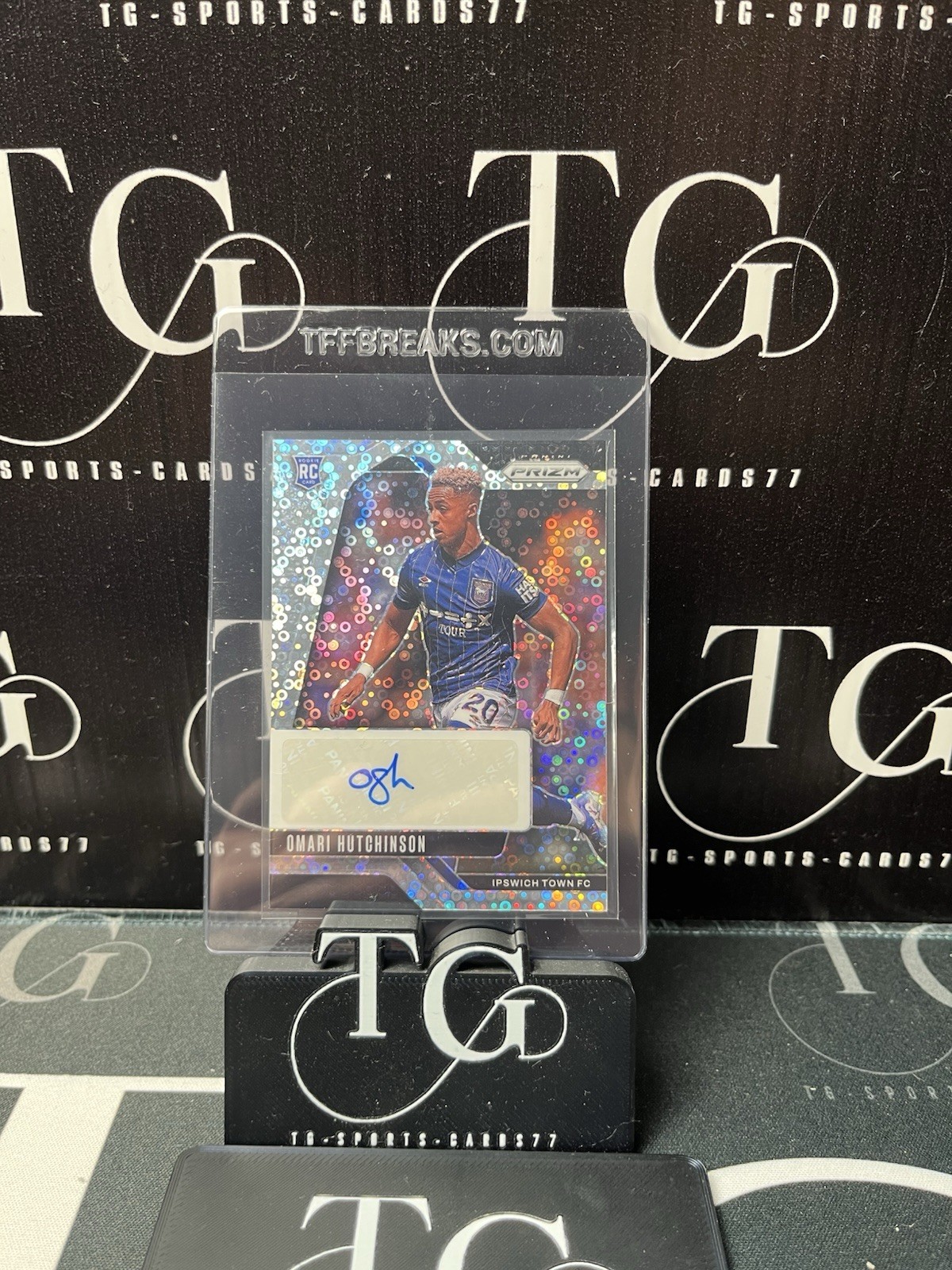 2024/25 Panini Prizm EPL Breakaway Auto Omari Hutchinson RC Ipswich Town FC for sale on Ebay