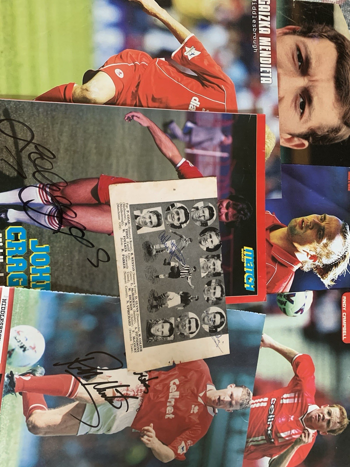 Middlesbrough Autographs Hand Signed Posters Football Autographs for sale on Ebay