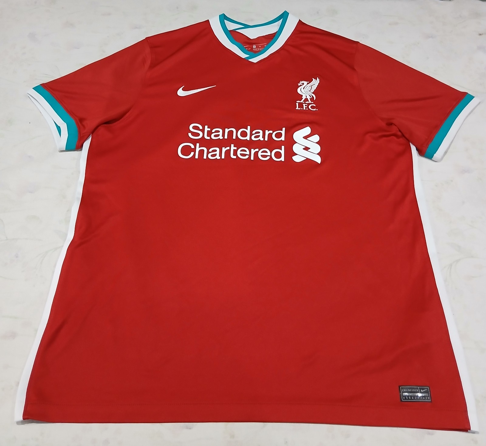 Liverpool 2020/21 Nike Men's Size XL Home Original Football Shirt Red  for sale on Ebay