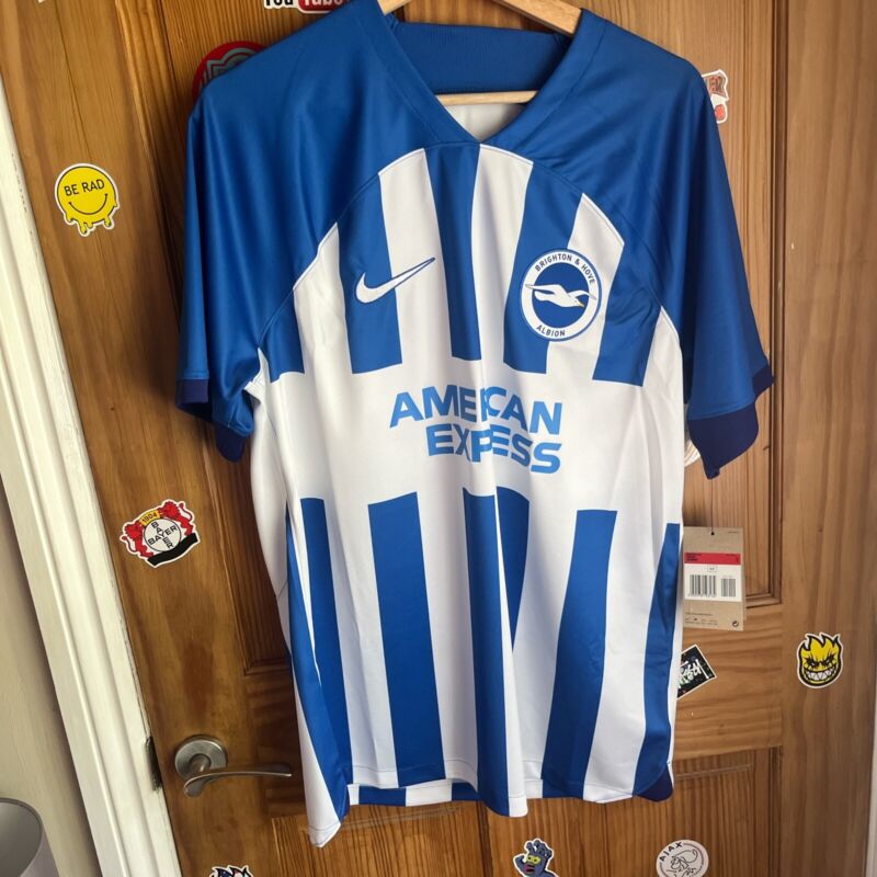 Brighton and Hove Albion 2023-24 Home Shirt BNWT for sale on Ebay