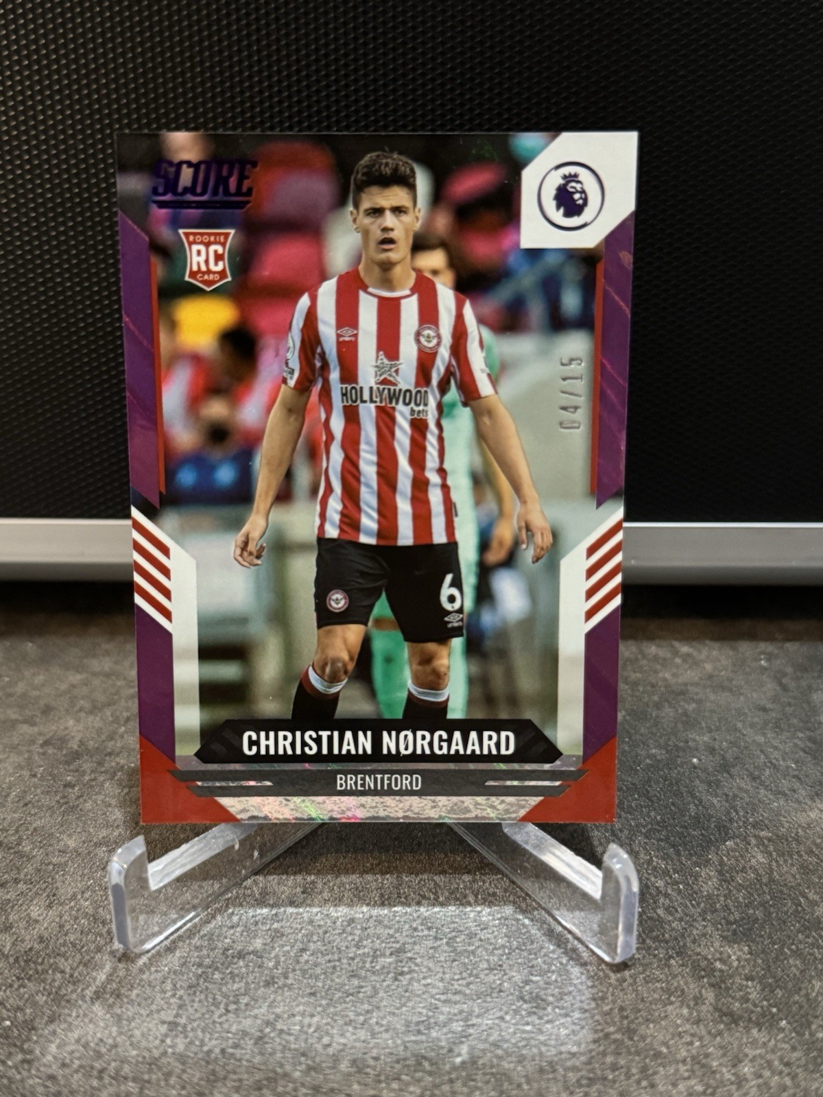 Christian Norgaard Brentford Panini Score Soccer 21-22 RC ROOKIE SP /15 for sale on Ebay