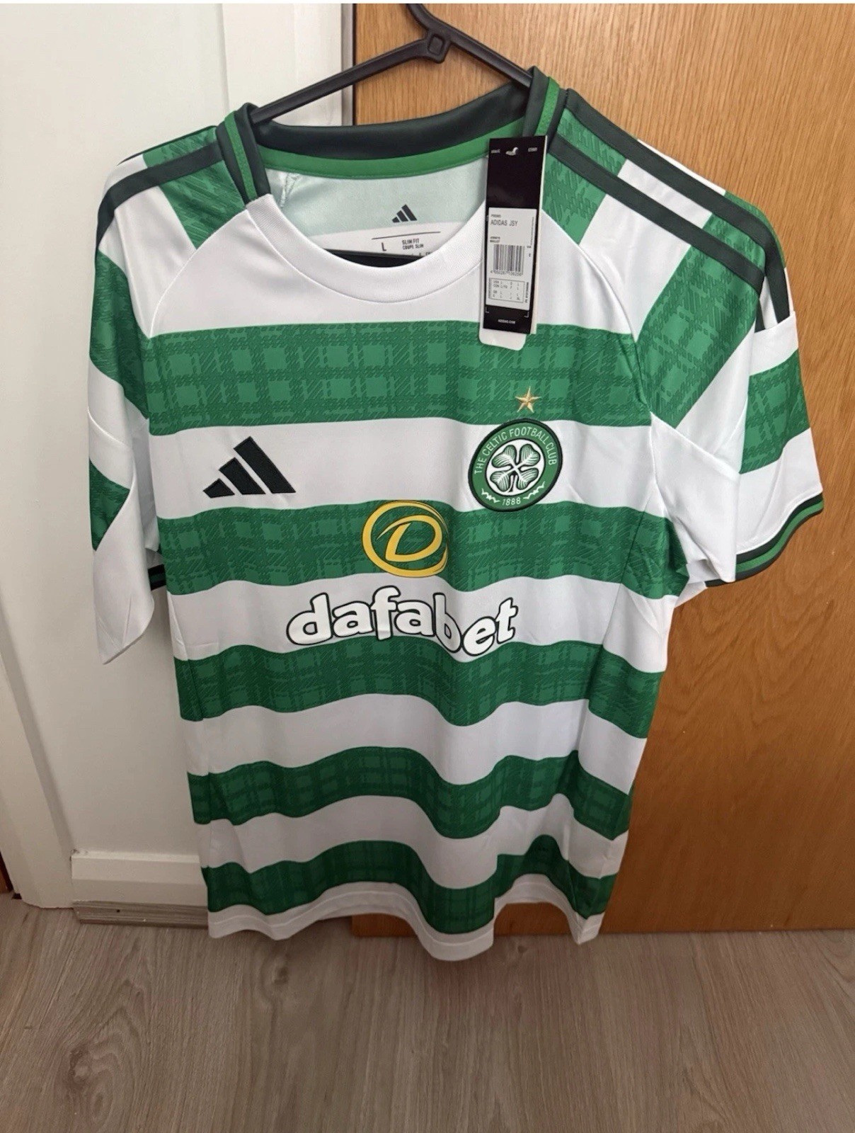 Celtic Home Shirt 25/26 Large for sale on Ebay