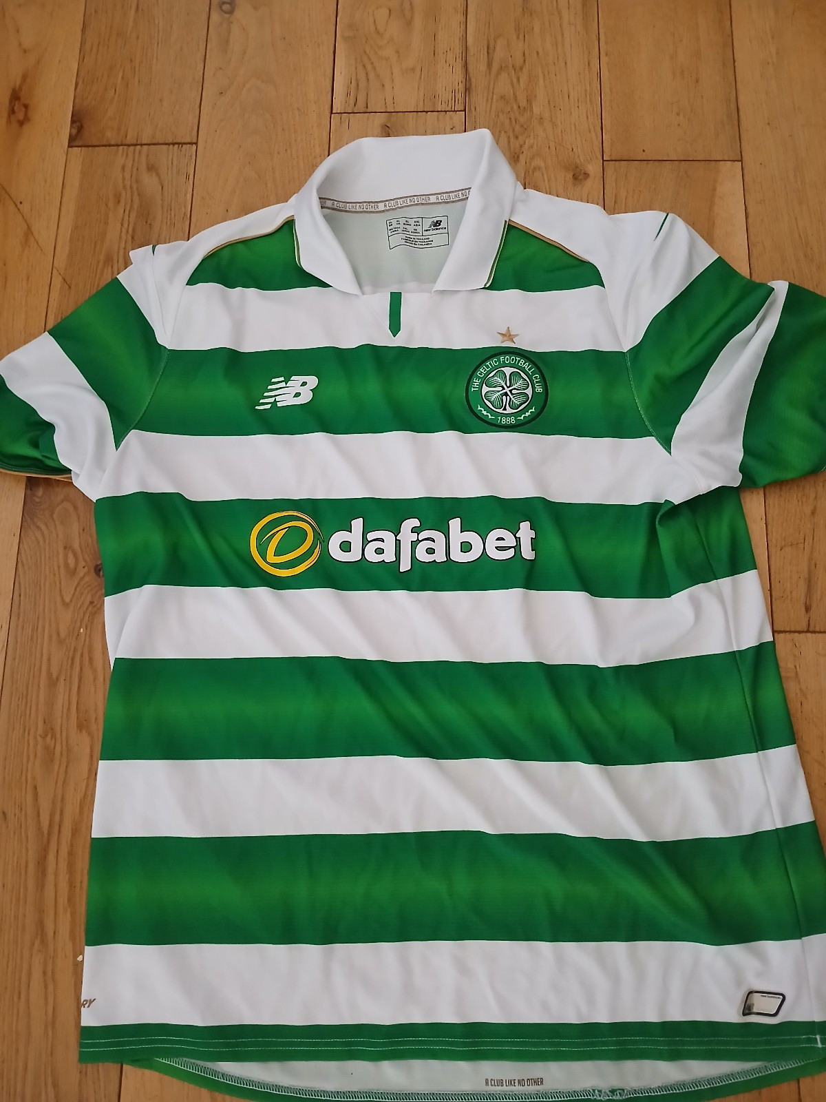 CELTIC FOOTBALL SHIRT NB 2016/17 for sale on Ebay