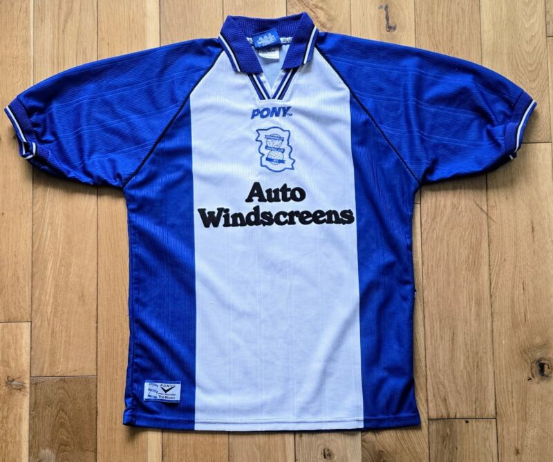 Birmingham City Football Shirt 1997-98 - Medium for sale on Ebay