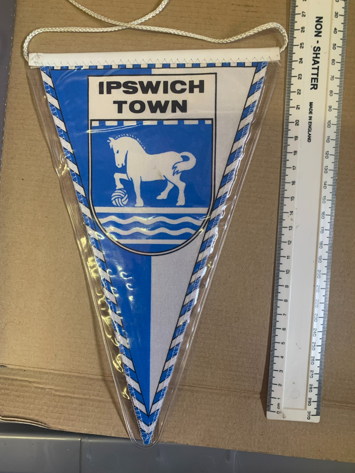 Vintage Ipswich Town Pennant 1990's ? for sale on Ebay