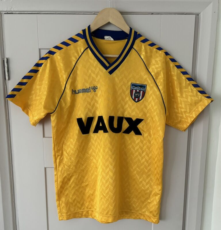 Vintage 1989 - 1990 Hummel Sunderland 3rd Shirt  Large for sale on Ebay