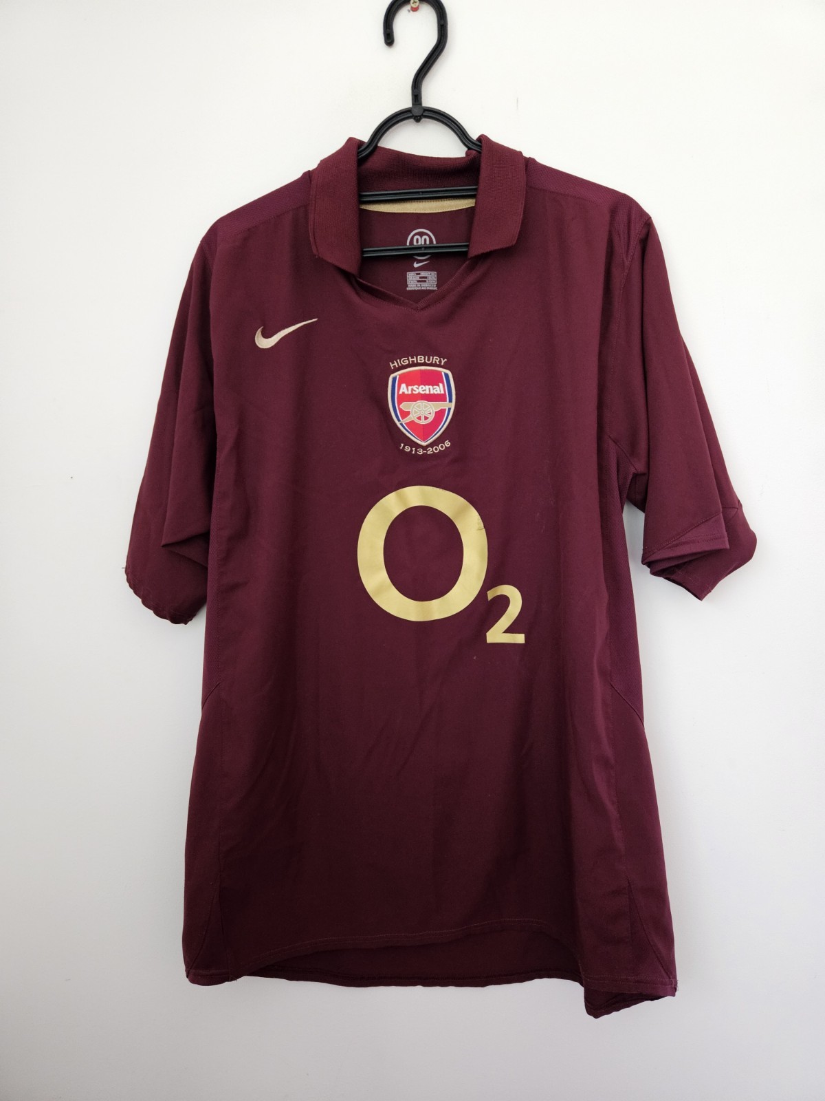 Original Authentic Nike Arsenal 2005/2006 'Highbury' Home Shirt Mens XL for sale on Ebay