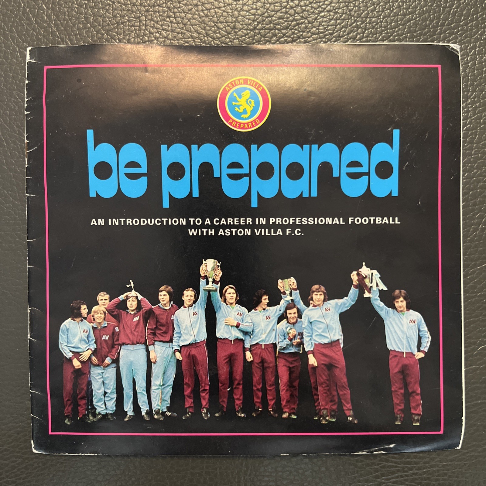 An Introduction To a Career In Pro Football With Aston Villa.1973 Player Booklet for sale on Ebay