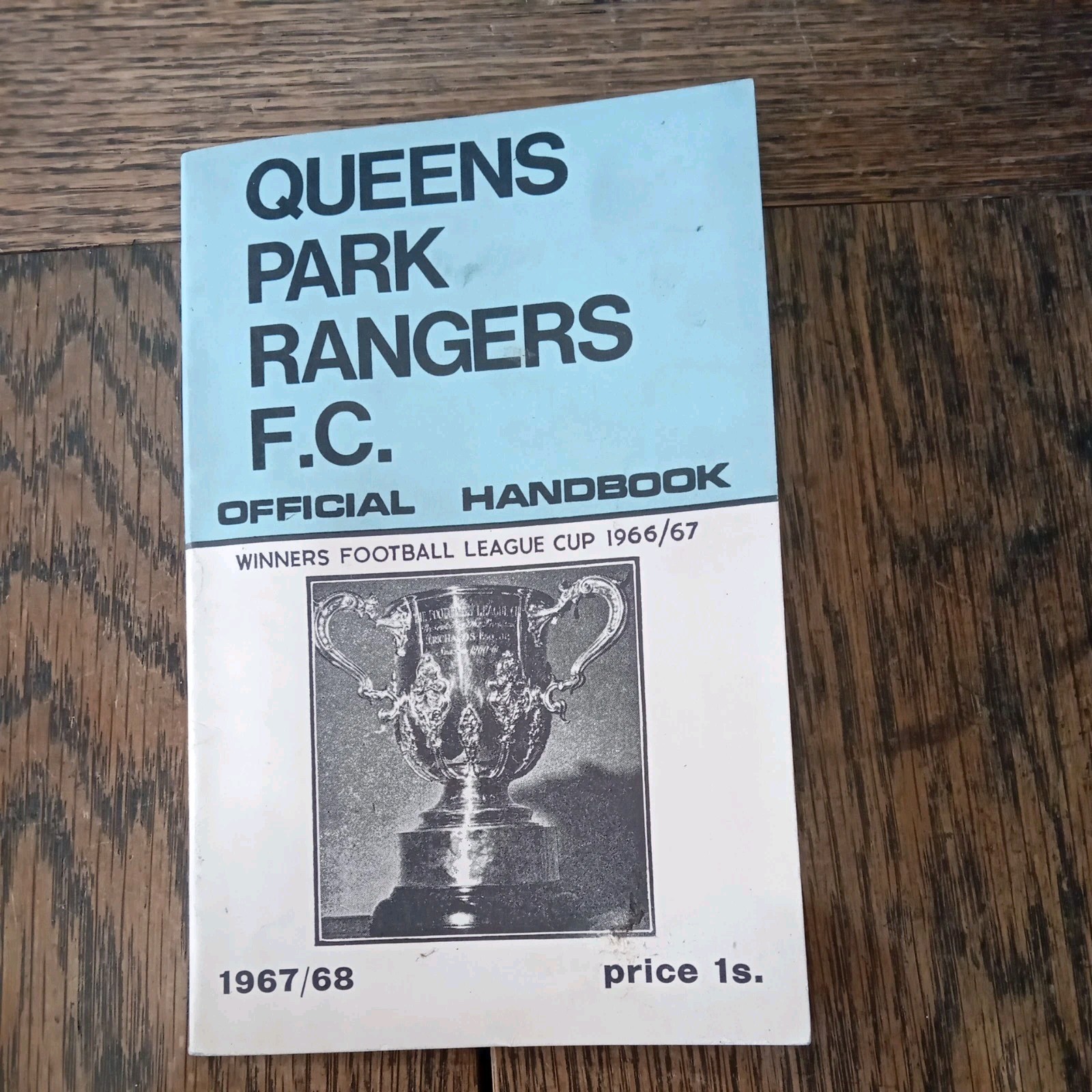 1967/68 Queens Park Rangers Official Handbook for sale on Ebay