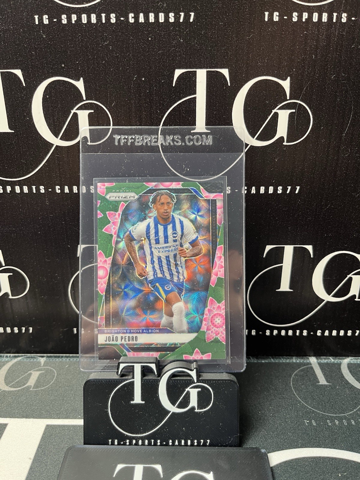 2024/25 Panini Prizm EPL Breakaway Lotus Flower /18 Joao Pedro Brighton FC for sale on Ebay
