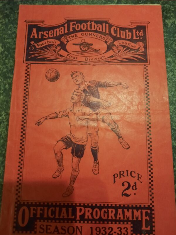 Arsenal V Leicester City 1932, Eight,8-2 Home Win, for sale on Ebay