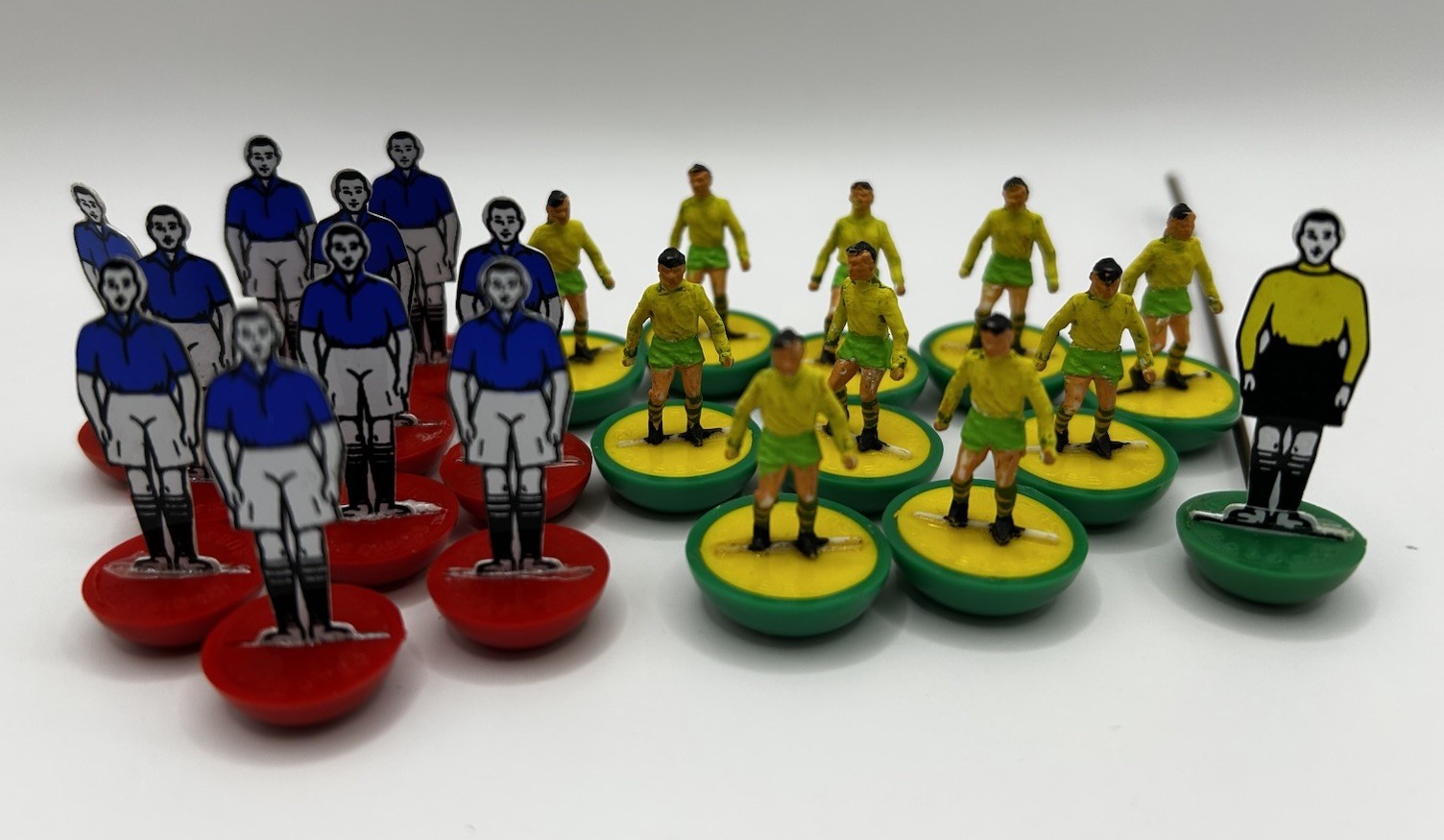 Subbuteo Spare Players X21 - Norwich City Players for sale on Ebay
