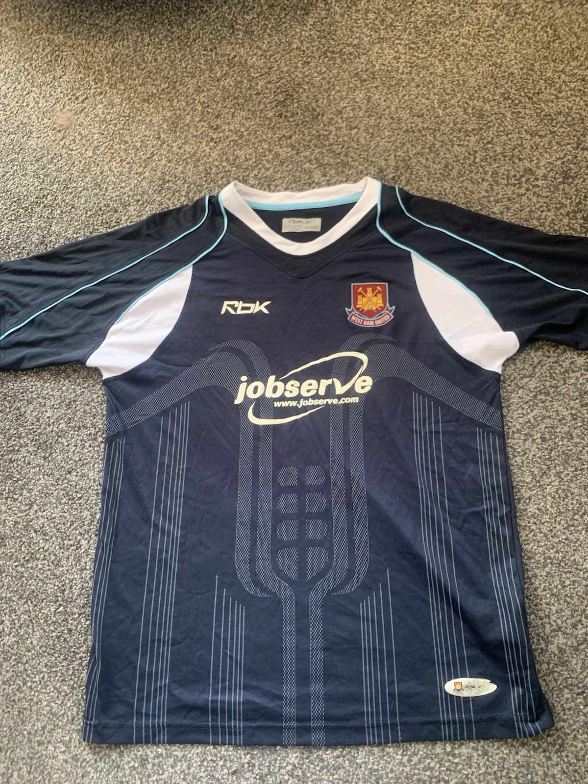 Reebok Men's West Ham United 2006/07 Away Football Shirt Size L Large for sale on Ebay