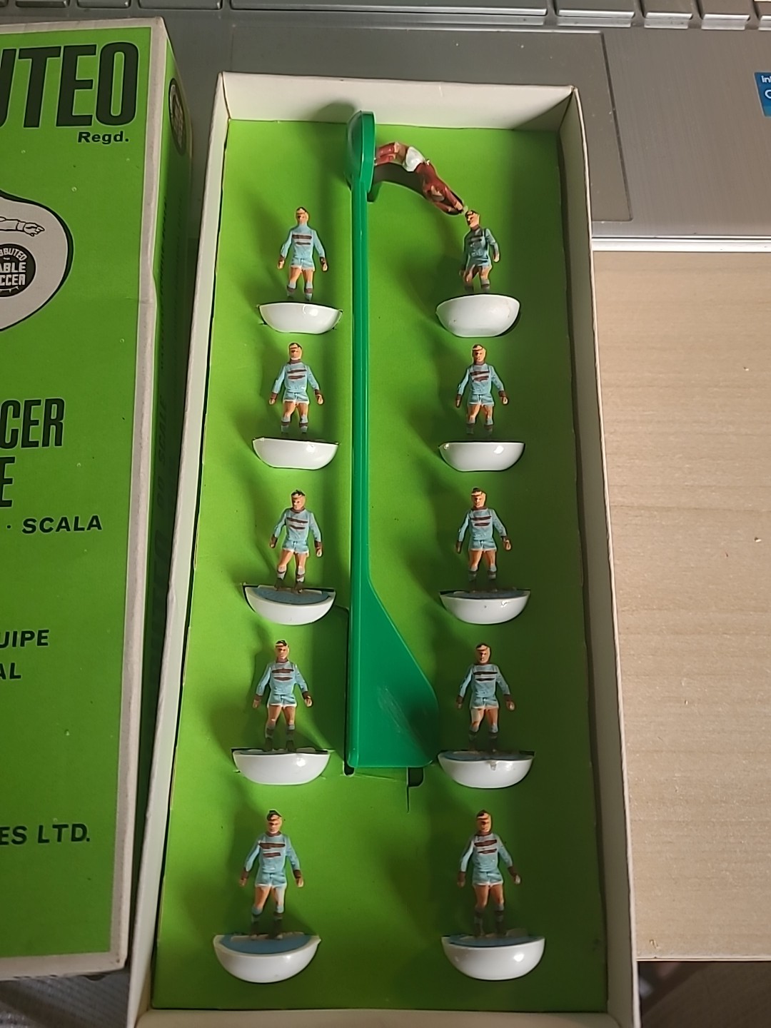 Subbuteo Hw Team Ref 79 West Ham 2nd Vgc Referenced Box for sale on Ebay