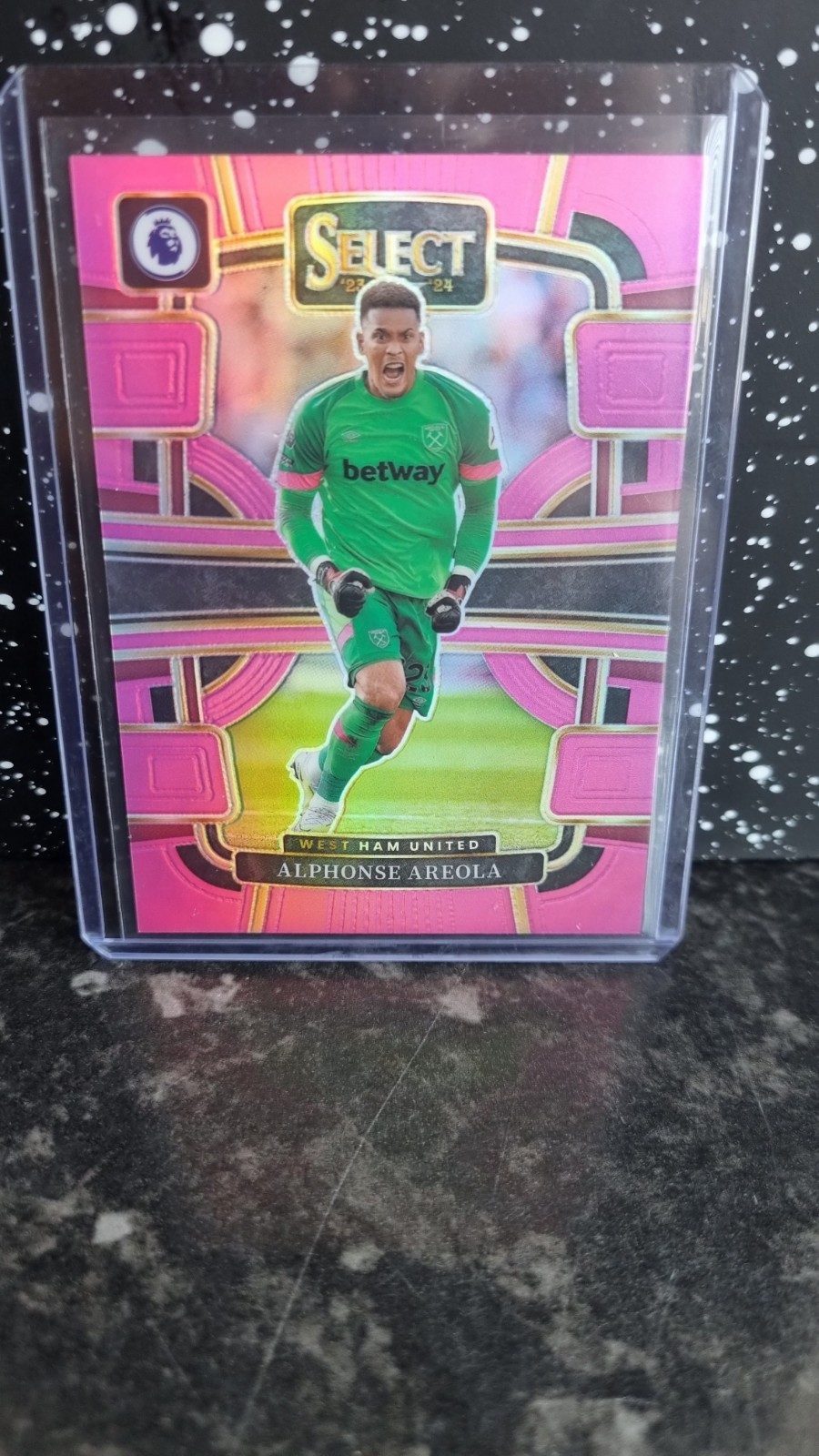 2023-24 Panini Select Alphonse Areola West Ham United Card First Print 01/99 for sale on Ebay