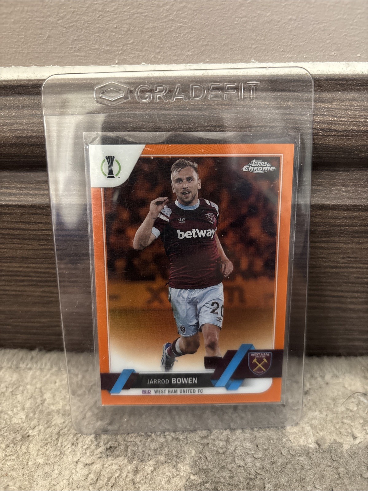Topps 2023 Europa League Jarrod Bowen 24/25 West Ham United for sale on Ebay