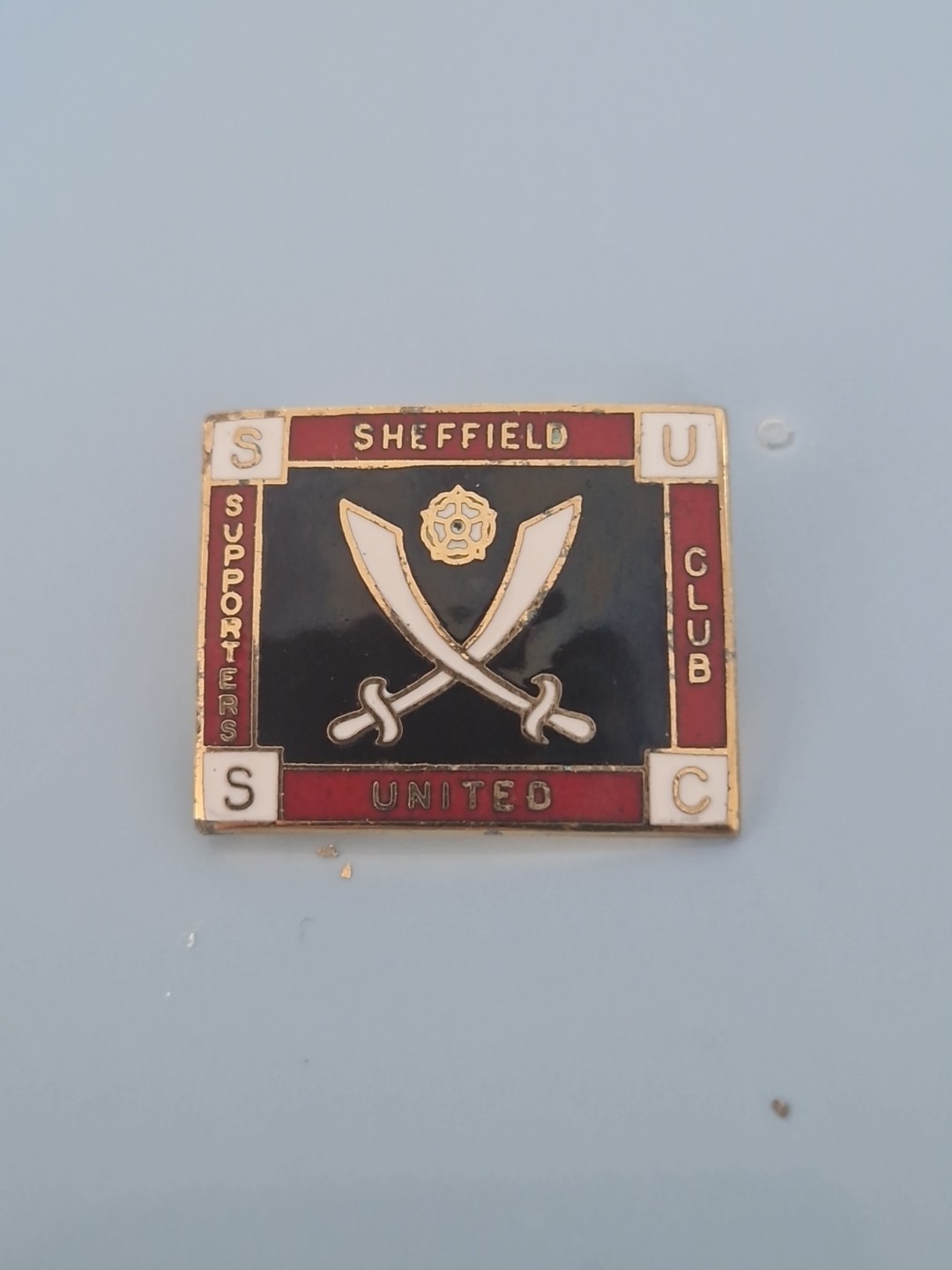 Sheffield United Supporters Club Pin Badge Circa 80s Maker W Reeves for sale on Ebay