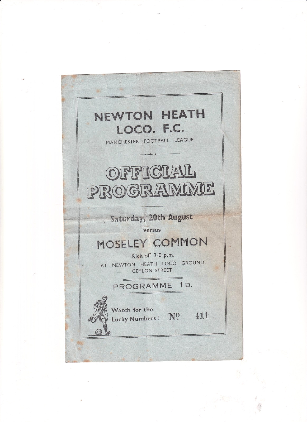 NEWTON HEATH LOCO v MOSELEY COMMON - 1955/6 SEASON for sale on Ebay