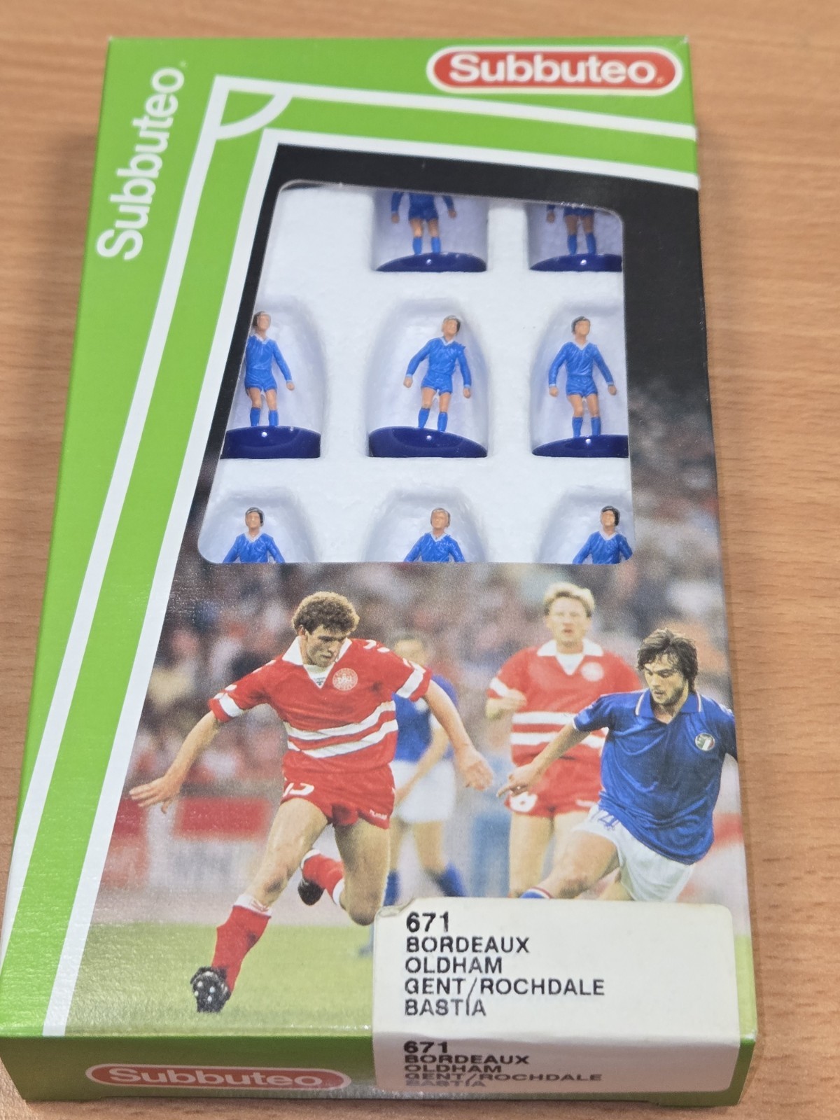 Subbuteo Bordeaux Ref 671 63000 Series  for sale on Ebay